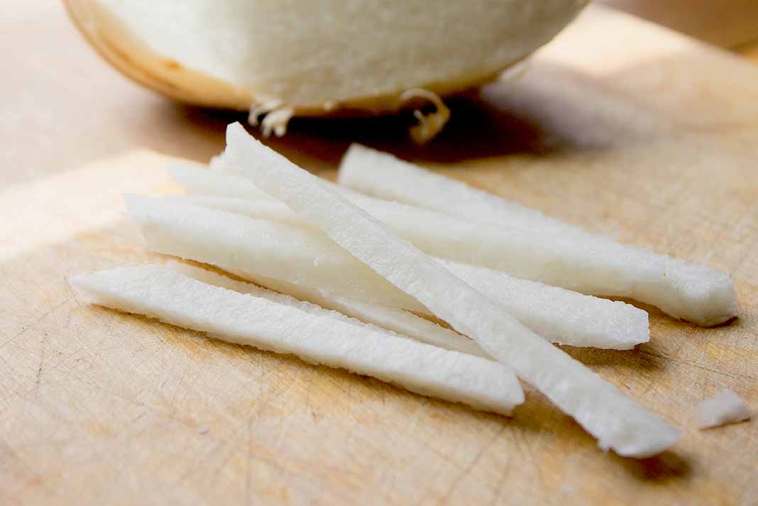 Si quieres bajar de peso, el Ceviche de Jícama es muy bueno Chefs